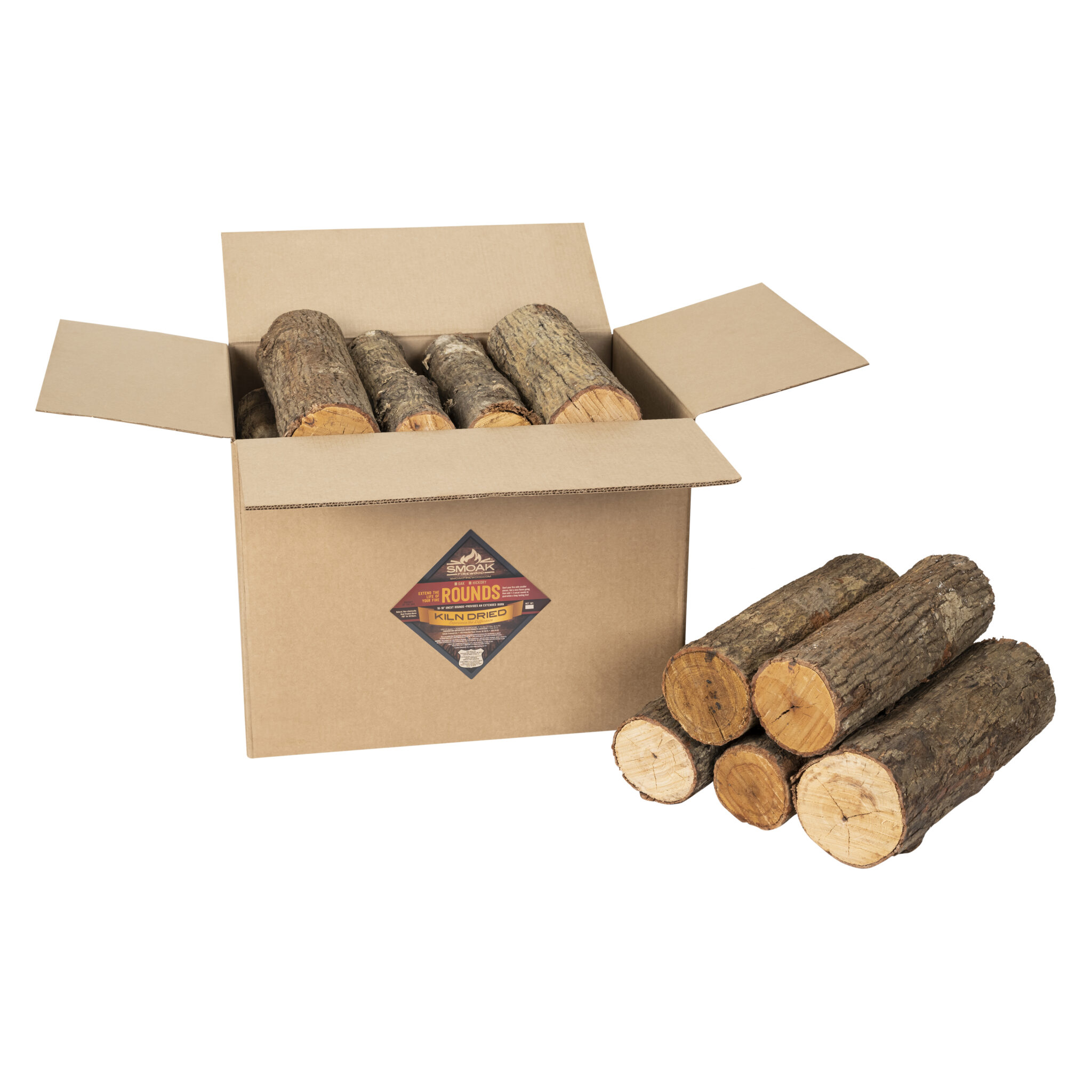 Spruce Rounds Uncut Rounds - Smoak Firewood
