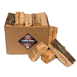 Fire Woods For Cooking Kept In A Carton