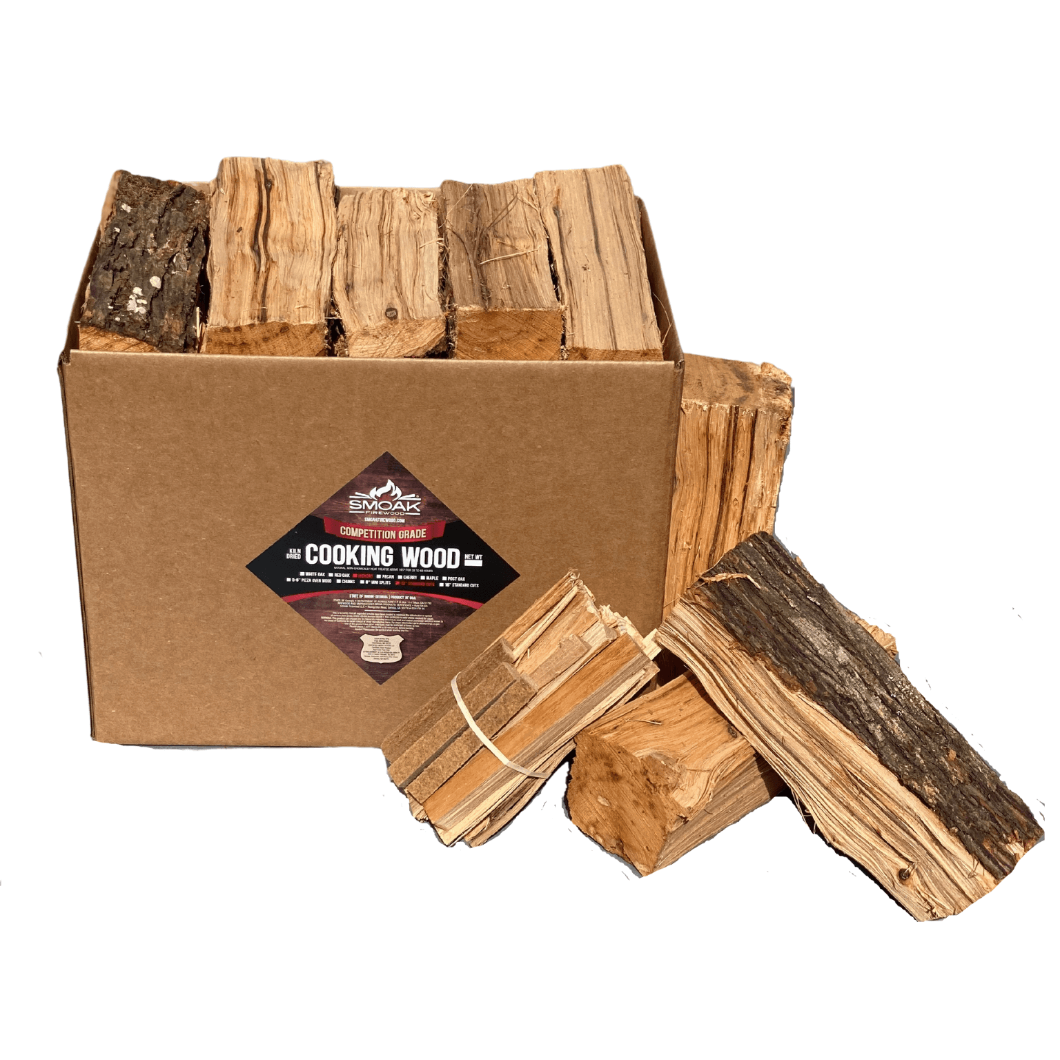 Kiln Dried Cooking Wood | Smoak Firewood