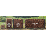 Fire woods placed in a container